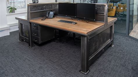 industrial looking desk