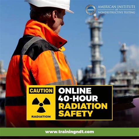 Industrial Radiation Safety Officer Online Training