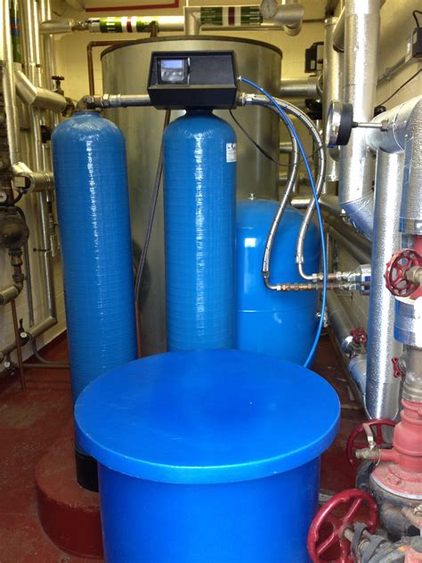 industrial water softening system