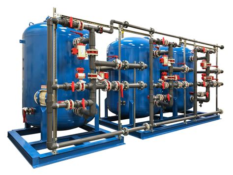 industrial water softening system