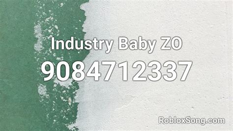 industry baby speed up clean Roblox ID - Roblox music codes