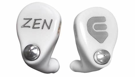 InEarz Zen 4 WHITE Universal Fit In Ear Monitors DJ City