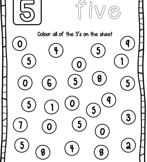 Infant Maths Worksheets Fun