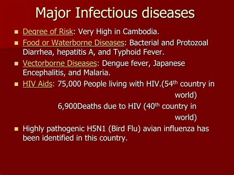 infectious disease in cambodia