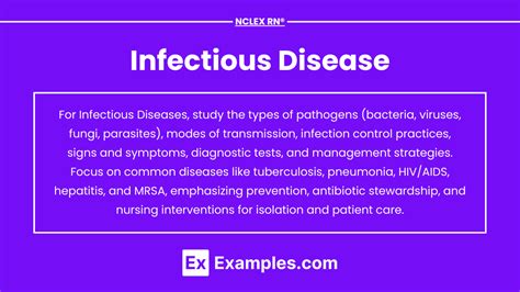 Infectious Disease RN Guide