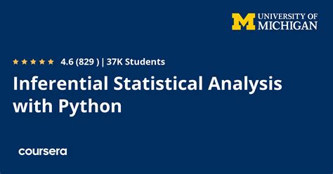 inferential statistical analysis with python