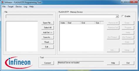 infineon memtool linux