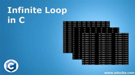 infinite loop code example