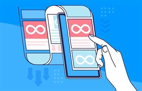 Infinite scroll image browsing experience