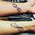 infinity tattoo with paw prints