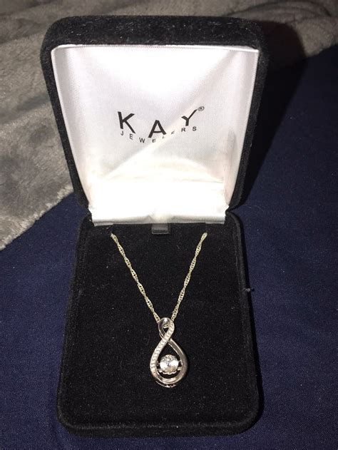infinity necklace kay
