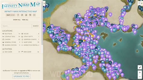 infinity nikki map guide