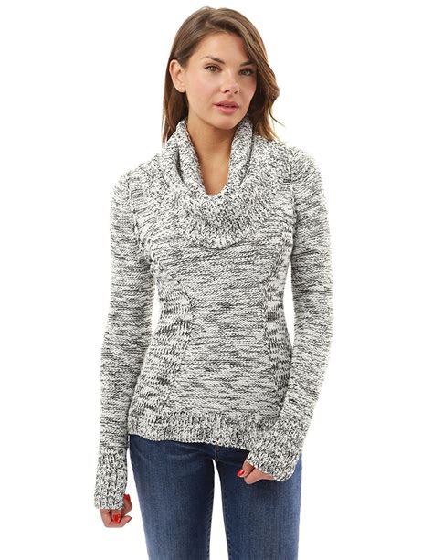 Infinity Scarf Neck Sweater