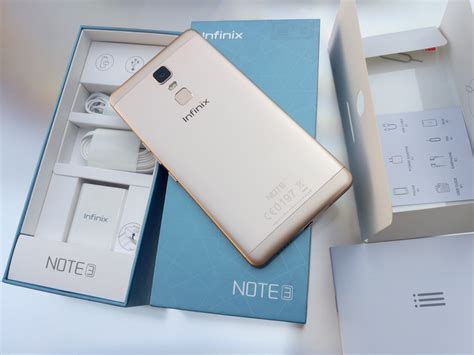 Infinix Note 3 X601 Front View