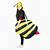 inflatable bee costume