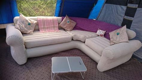 Inflatable Sectional For Camping