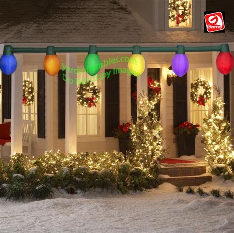 Inflatable Christmas Light String