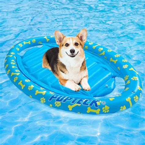 Inflatable Dog Bed For Pool