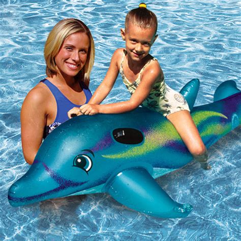Inflatable Dolphin Pool Float