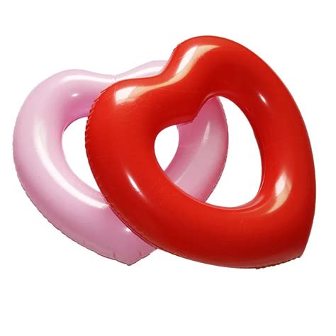 Inflatable Heart Beach Bed