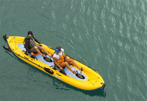 inflatable pedal tandem kayak