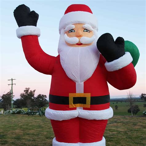 inflatable santa near me