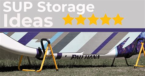 Inflatable Sup Storage Ideas