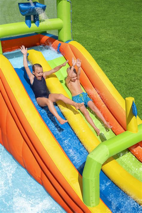 inflatable water slide park