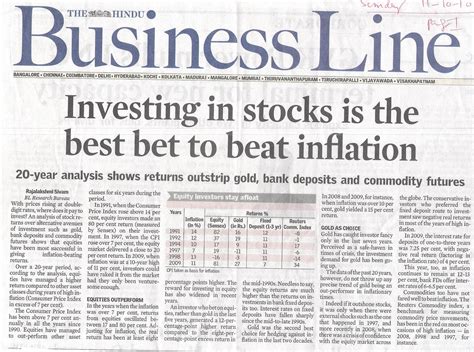 inflation rate news article