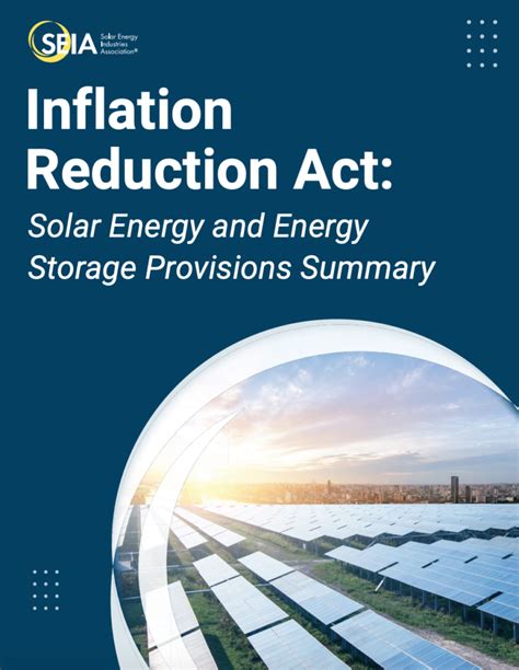 inflation reduction act 2023 solar panels