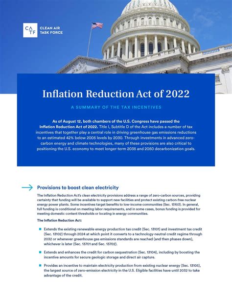 inflation reduction act rebates 2023