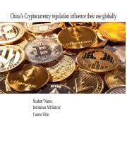 Influence on Cryptocurrency Regulation