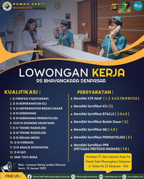 Info Loker Tenaga Dokter Spesialis di RSU. Semara Ratih ( 24 April 2020) Rumah Sakit Umum
