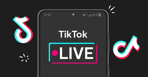 info banner for your live on tiktok
