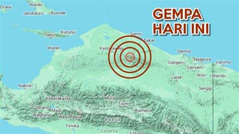 info gempa hari ini baru saja 2023