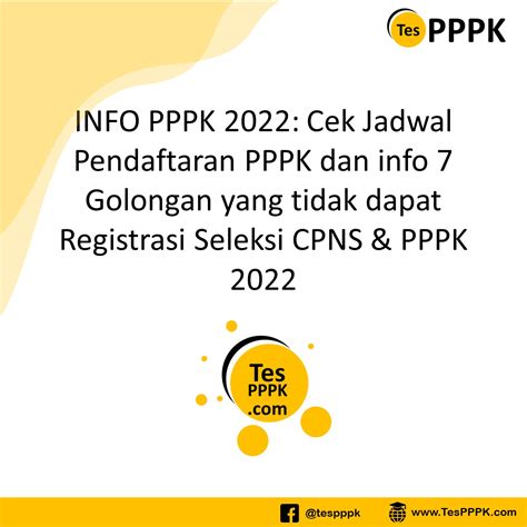 info terbaru pppk 2022