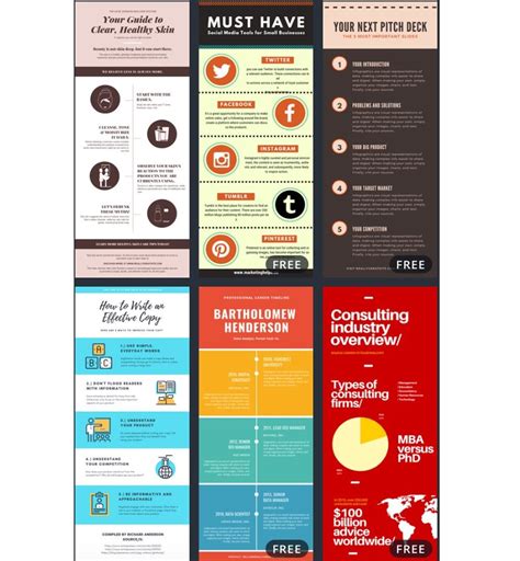 infographic template canva