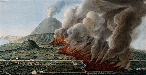 information about pompeii volcano eruption