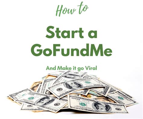 information on setting up a go fund me page