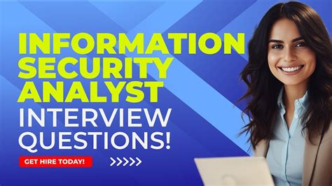 information security analyst interview questions