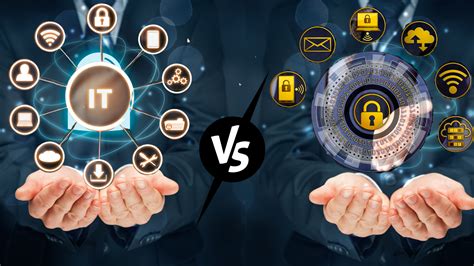 information technology vs cyber security