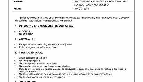 Informe Atencion Al Estudiante | PDF