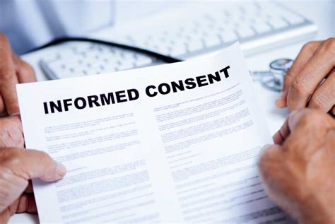 Informed Consent Medical Testing