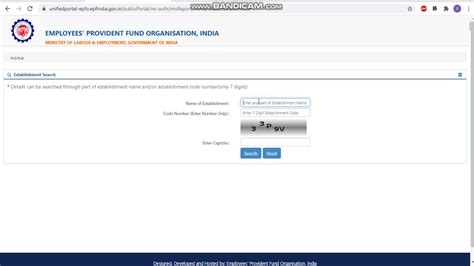 infosys establishment code for pf