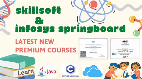 infosys springboard courses syllabus