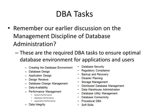 Infrastructure Dba