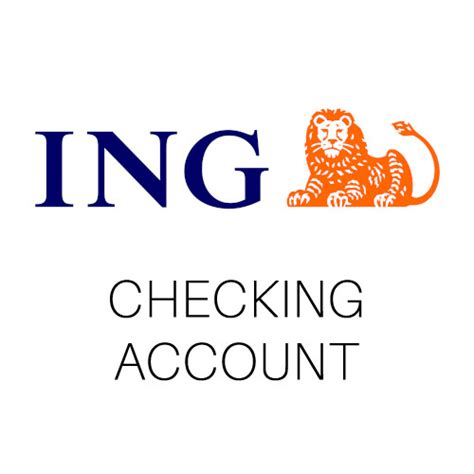 ing bank checking account