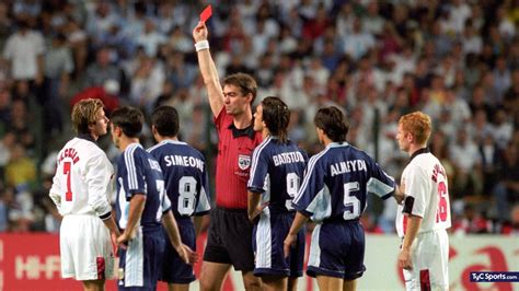 inglaterra x argentina 1998