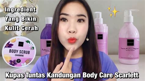 Ingredients Untuk Mencerahkan Kulit