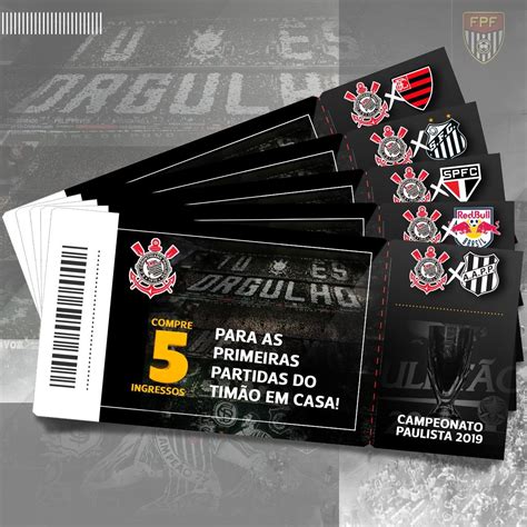 ingresso do jogo do corinthians